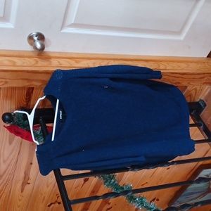 Dark blue sweater